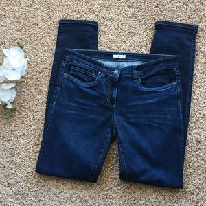 Eileen Fisher slim leg jeans size 8